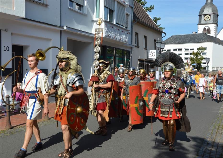 Die Besucher wurden in die Zeit vor 2000 Jahren zurückversetzt