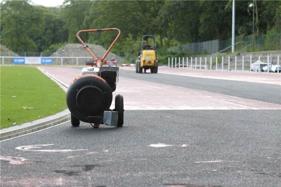 Arbeiten im
Apollinarisstadion