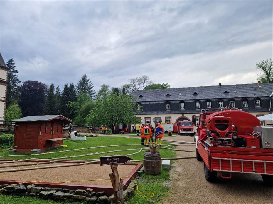 Sinzig: Feuerwehr und THW im Einsatz 