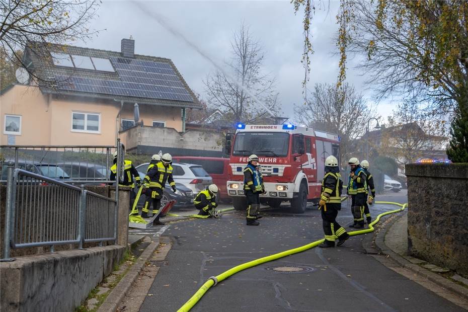 Feuer in Grundschule diente als Übungsszenario