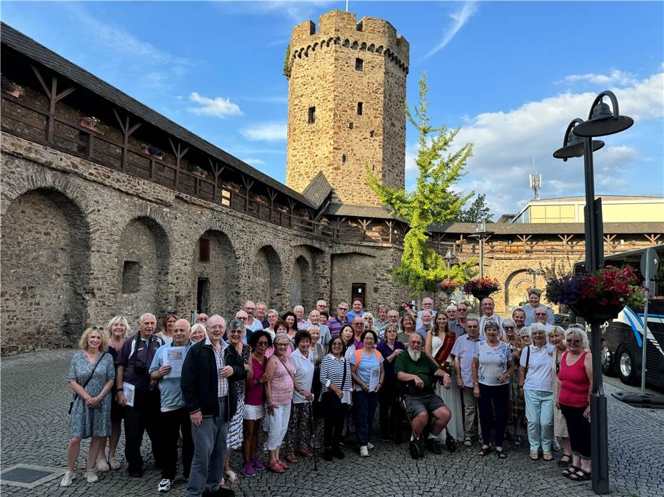 Bei bestem Wetter Lahnstein
und Umgebung erkundet