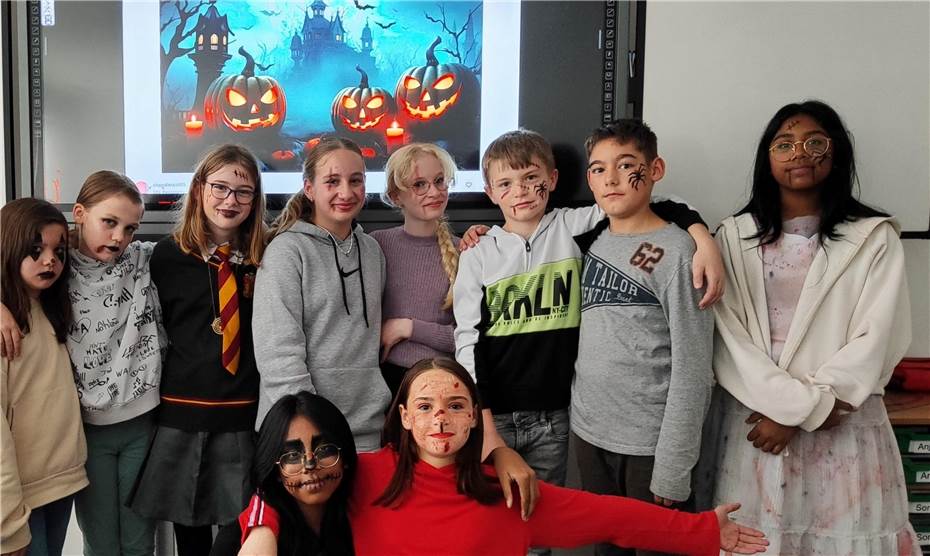 Kreative Halloween-Feier an der IGS Maifeld