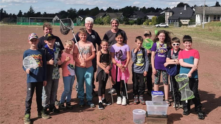 Maifeld-Scouts
unterstützen beim Artenschutz