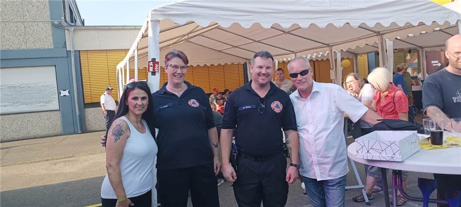 Einsatz beim
Sommerfest in Düren