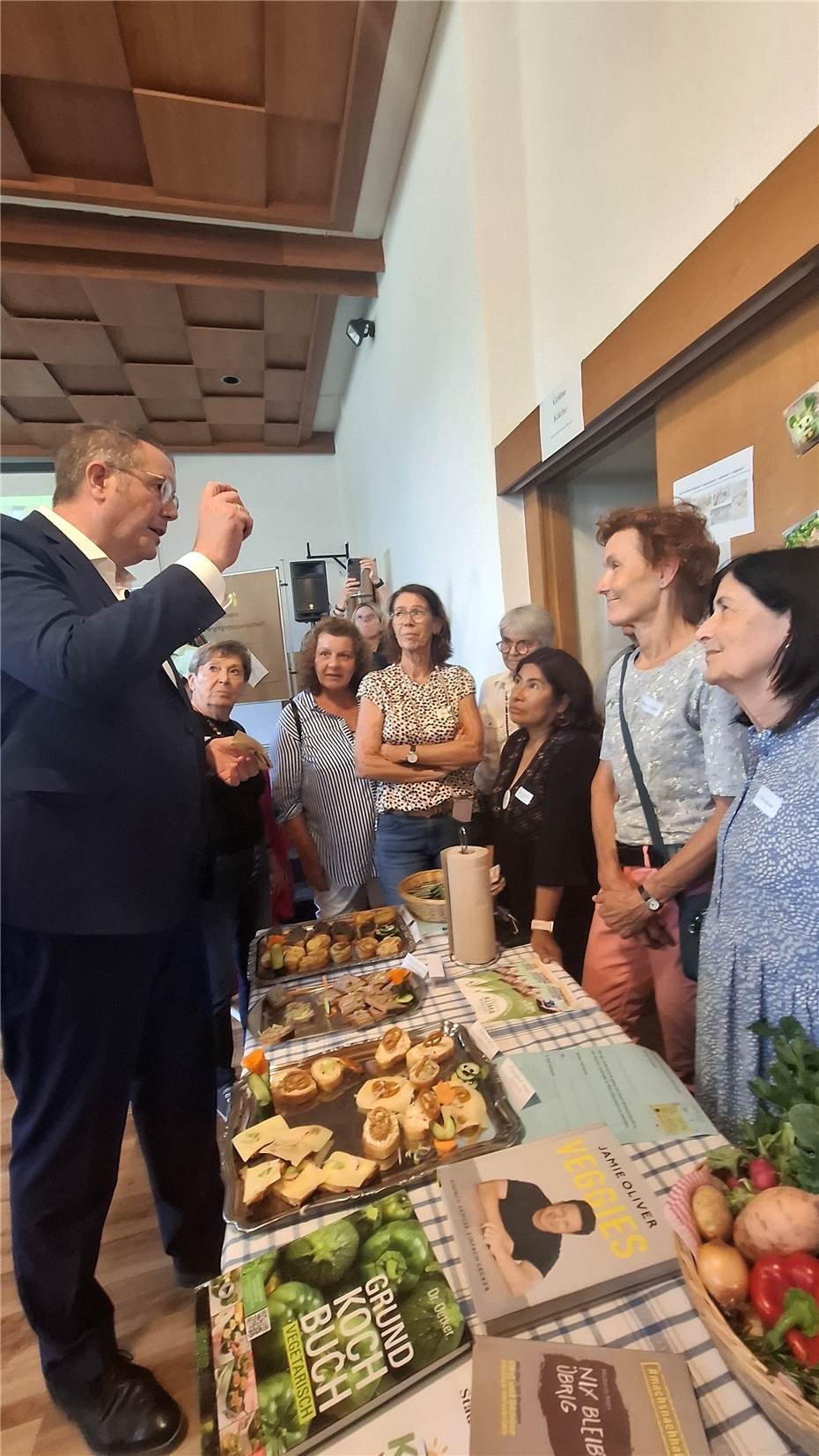 Schweitzer setzt Zeichen
für vegane Ernährung