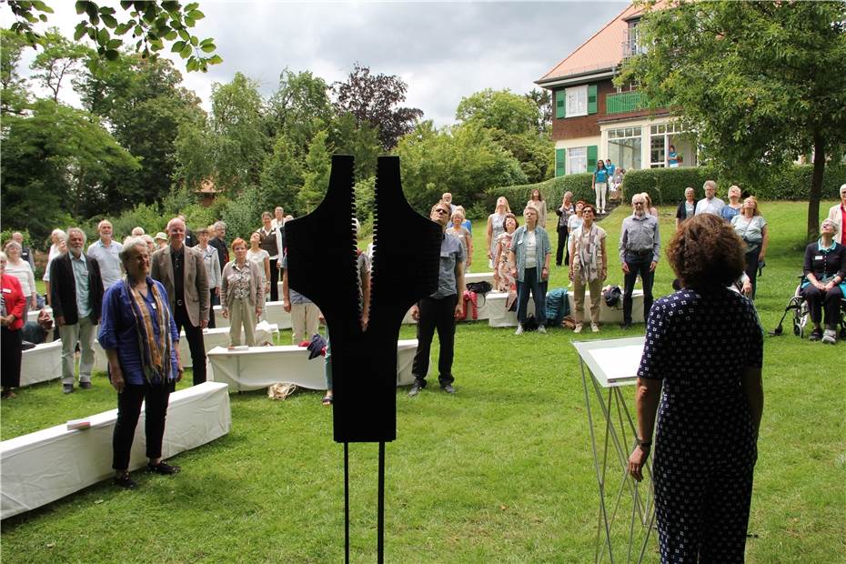 „Hoffnung“: Garten des Hauses der Stille ist für alle offen