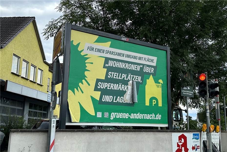 Kommunalwahl: Manche Plakate hängen immer noch