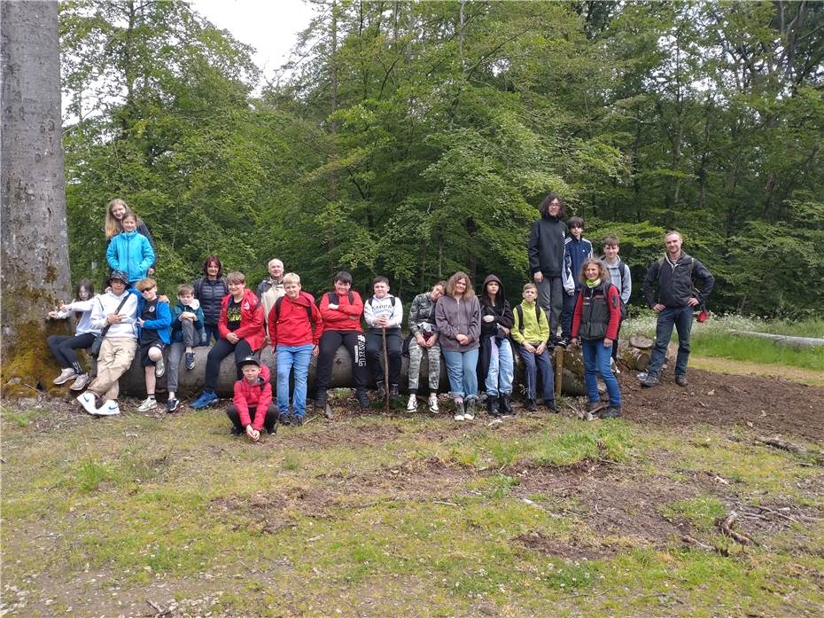 ‚Astreines‘ Walderlebnis der 6. Klassen