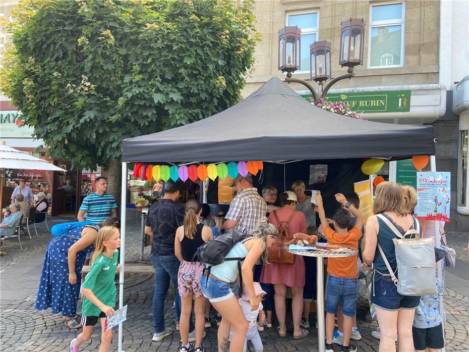 Die Innenstadt fest in Kinderhand