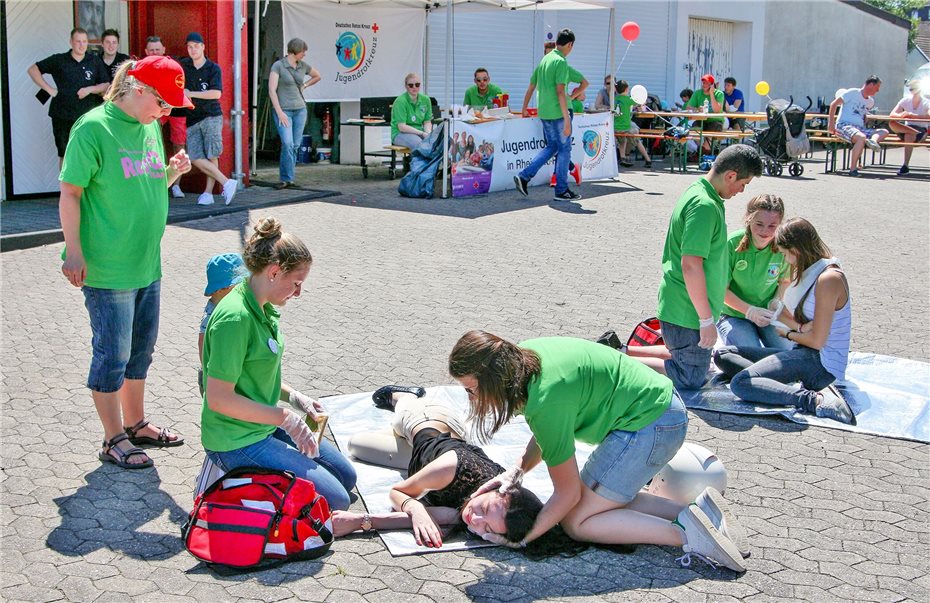 Austausch mit befreundeten
Rettungsorganisationen