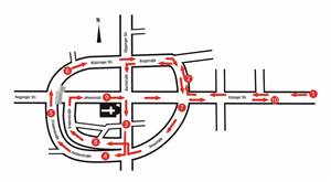 Der Zugweg im Überblick