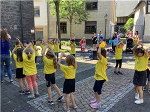 Abschiedsfest der „Giraffenbande“