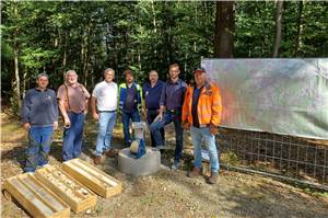 Erkundungsbohrungen abgeschlossen – Brunnen werden gebaut