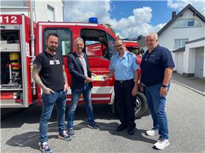 Spende an die Feuerwehr