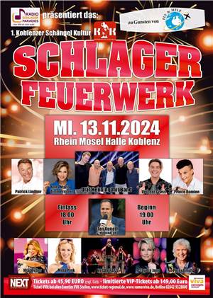 Das SCHLAGER FEUERWERK des Jahres in Koblenz