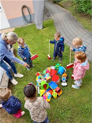 Sandspielzeug gespendet