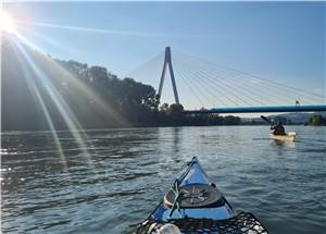 Genusstour mit dem
Kajak rheinabwärts