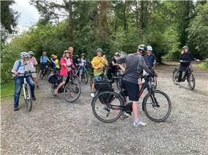 Mit dem Fahrrad zum Rodder Maar