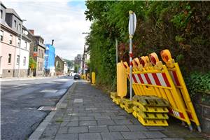 Durchfahrt der Kelberger Straße
zur Innenstadt gesperrt