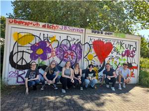 Zwei weitere Graffitiwände eingeweiht