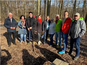 Mit Bildungsministerin Hubig bei Projektvorstellung im Lahnsteiner Kinderheilwald