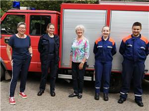 Spende für die Jugendfeuerwehr