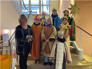 Sternsinger zu Besuch