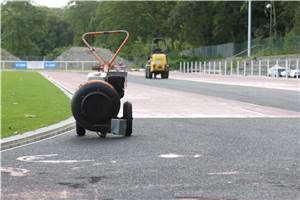 Arbeiten im
Apollinarisstadion