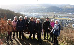 Auftaktwanderung
mit neuer Wandergruppenleiterin