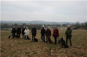 Neujahrswanderung der Hundefreunde