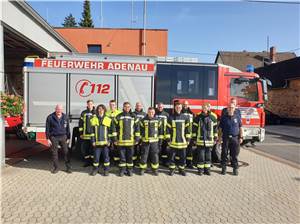 Kreisausbildung der Feuerwehr in Adenau