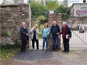 Zuwegung zum Herletgarten ausgebessert