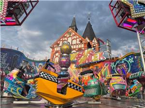 Vorfreude auf die Kirmes in Sinzig