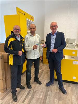 Deutsche Post eröffnet neue Filiale