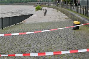 Hochwasser: So ist die Lage am Sonntagmorgen in Koblenz