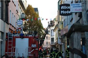 Feuer über Bäckerei ausgebrochen