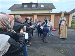 Der Nikolaus
war auch in der Rheinallee