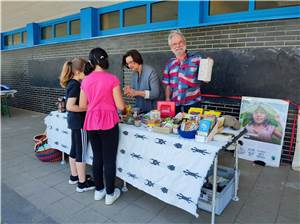 Fairer Stand am Schulfest