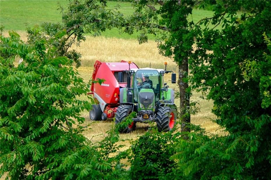 Traktor außer Kontrolle