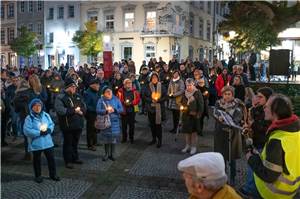 Schweigemarsch durch die Koblenzer Altstadt