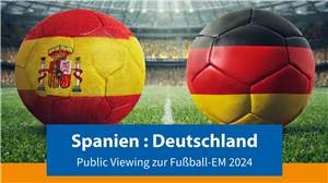 Public Viewing zur Fußball-EM 2024