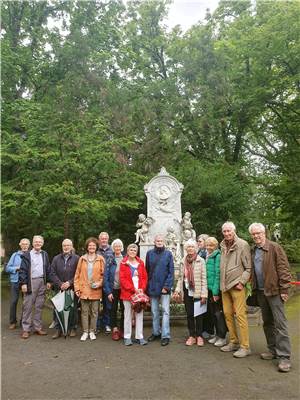 Eifelverein Remagen auf dem „Alten Friedhof Bonn“