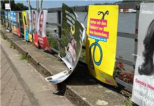 Kommunal- und Europawahl: Wie lange dürfen Wahlplakate hängen?