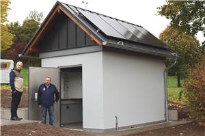 Neue Druckminderstation in Betrieb