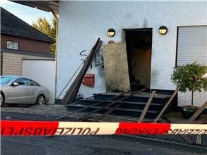 Explosion eines Hauses in Wachtberg-Adendorf