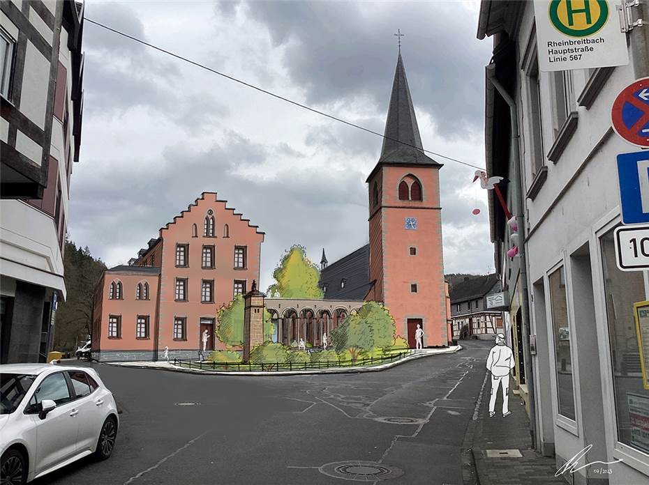 Kirchenrückbau in Rheinbreitbach: Von Sorgen und Drohungen