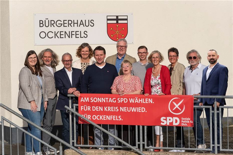 SPD Ockenfels stellt Kandidierende für Gemeinderat und Bürgermeisterwahl vor