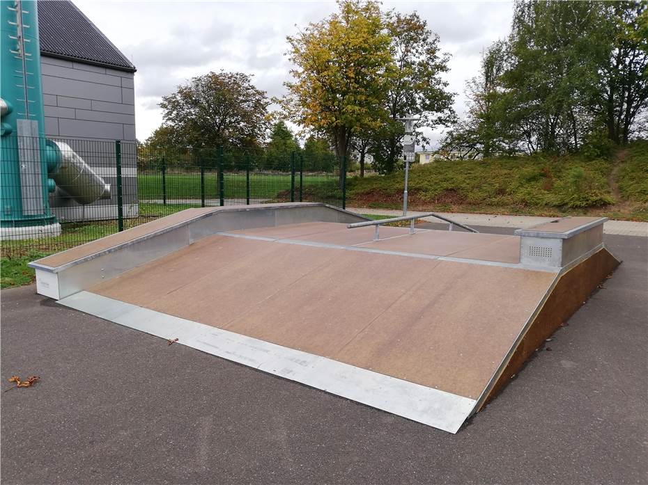 Meckenheimer Skatepark endlich wieder komplett