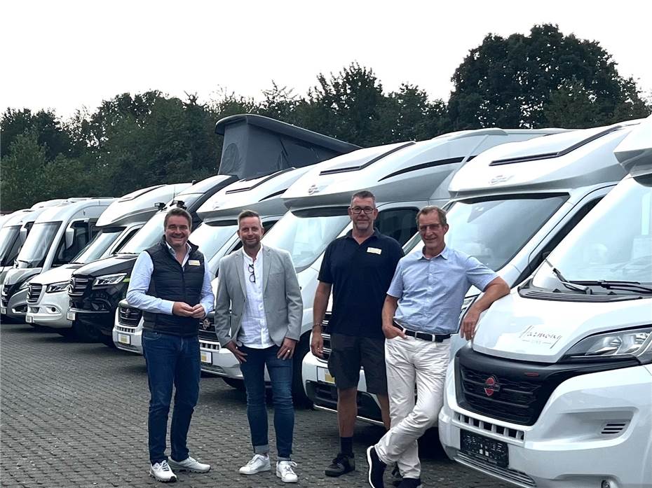 Marko Boos zu Gast bei Niesmann Caravaning