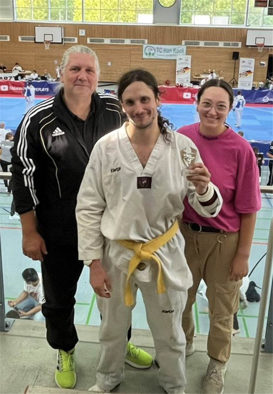 Taekwondo Sportler
erfolgreich